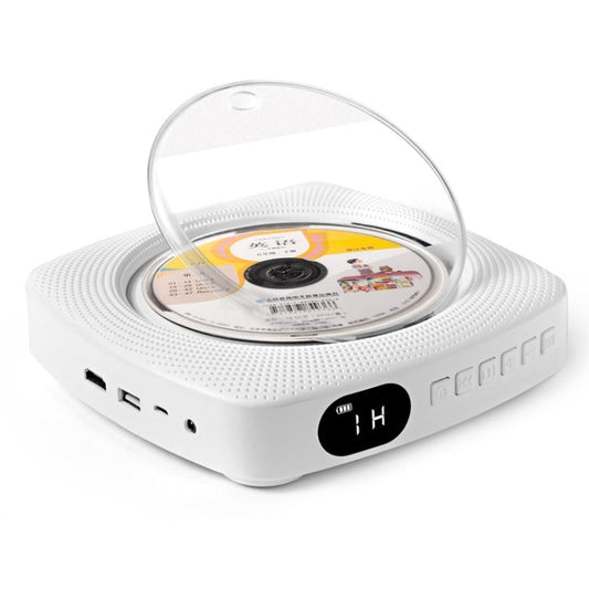 Kecag KC-609 Wall Mounted Home DVD Player Bluetooth CD Player, Specification:CD Version +Not Connected to TV + Charging Version(White)