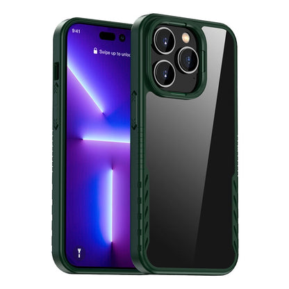iPAKY Shockproof PC + TPU Protective Phone Case For iPhone 14 Pro(Green)