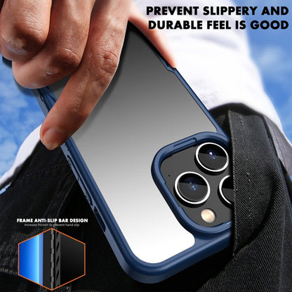 Pour iPhone 14, coque de protection antichoc iPAKY PC + TPU (violet)