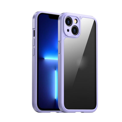 Coque de protection iPAKY antichoc en PC + TPU pour iPhone 14 Max (violet)