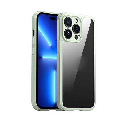 For iPhone 13 Pro iPAKY Shockproof PC + TPU Protective Phone Case (Army Green)