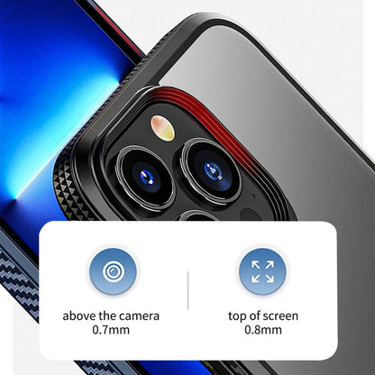 iPAKY Shockproof PC + TPU Protective Phone Case For iPhone 14 Pro Max(Black)