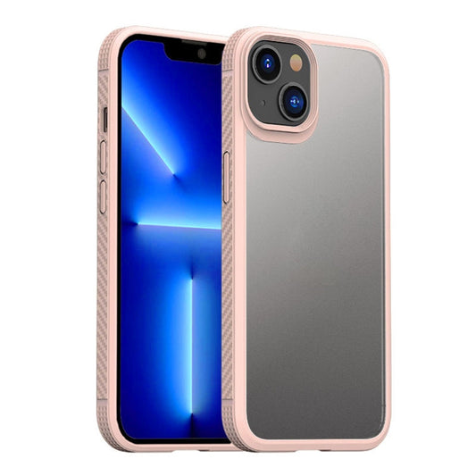 Coque de protection antichoc en PC + TPU iPAKY pour iPhone 14 Max (rose)