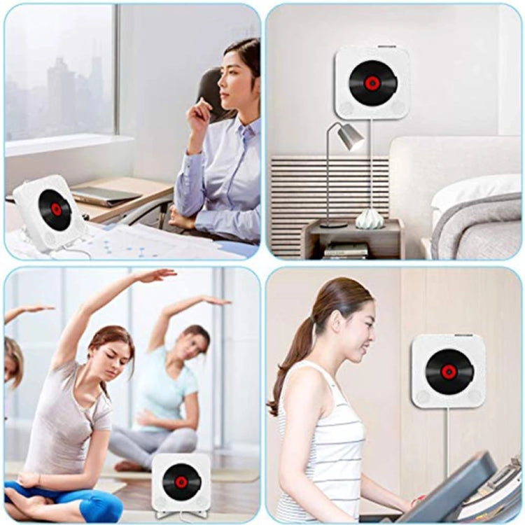 Kecag KC-809 10W Portable Bluetooth Album CD Player Player(White)