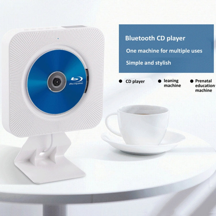 Kecag KC-809 10W Portable Bluetooth Album CD Player Player(White)