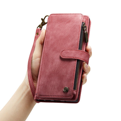 For iPhone 14 Pro Max CaseMe C30 Multifunctional Phone Leather Case (Red)