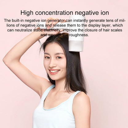 Sèche-cheveux électrique portable Original Xiaomi Mijia H100 à ions négatifs, prise US (rose)