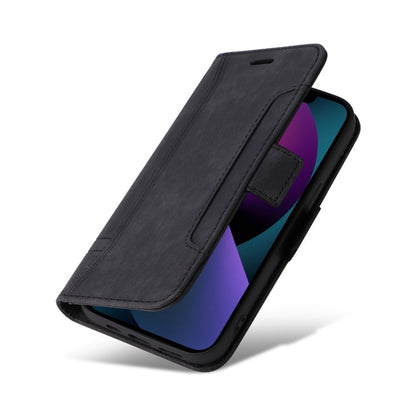 For iPhone 14 BETOPNICE Dual-side Buckle Leather Phone Case(Black)