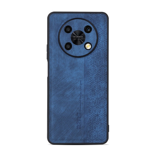 For Huawei Enjoy 50 Pro / nova Y90 AZNS 3D Embossed Skin Feel Phone Case(Sapphire Blue)