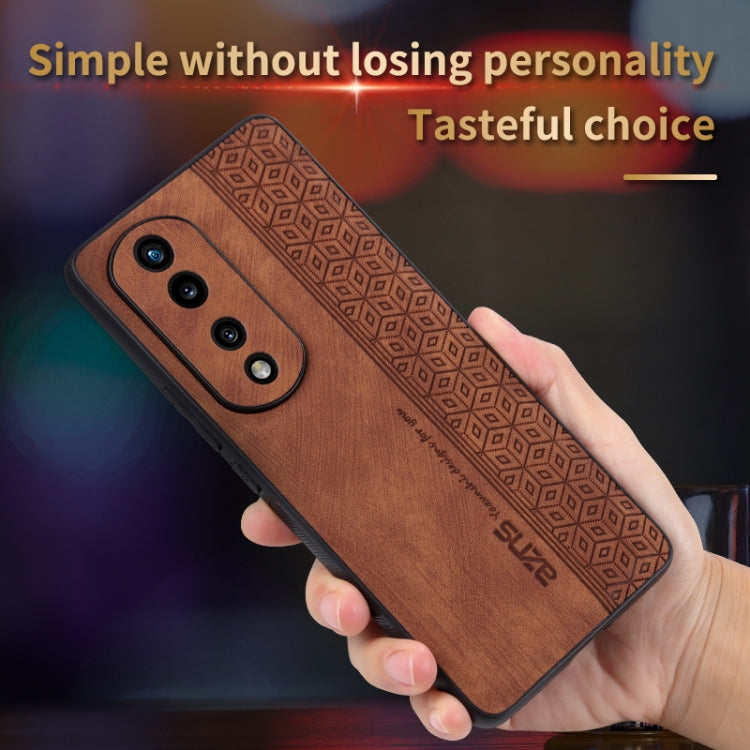 For Honor 70 Pro / 70 Pro+ AZNS 3D Embossed Skin Feel Phone Case(Sapphire Blue)