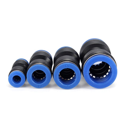PU-10 LAIZE 10pcs PU Plastic Straight Pneumatic Quick Fitting Connector