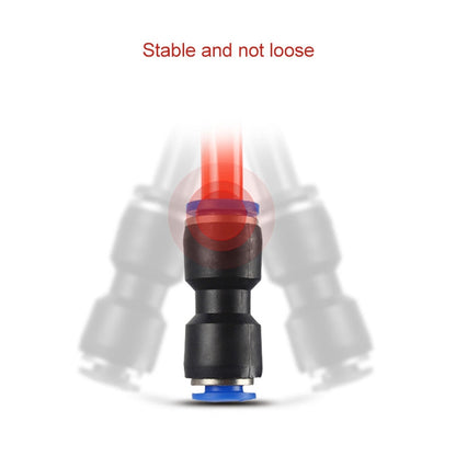 PU-10 LAIZE 10pcs PU Plastic Straight Pneumatic Quick Fitting Connector