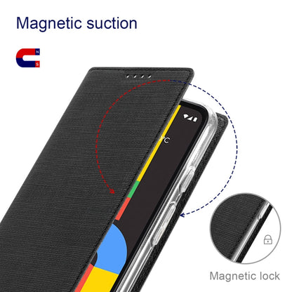 For Google Pixel 7 Pro ViLi DMX Series Shockproof Magnetic Leather Phone Case(Black)