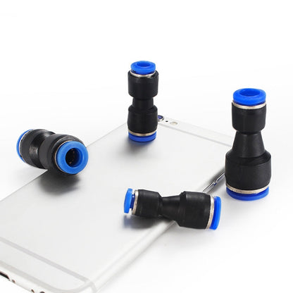 PG16-12 LAIZE 10 pcs Raccord rapide pneumatique droit réducteur en plastique
