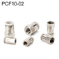 PCF10-02 LAIZE Female Thread Straight Pneumatic Quick Fitting Connector