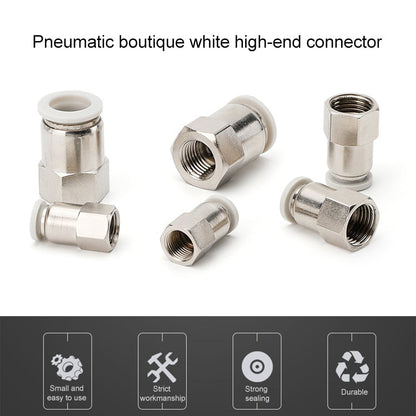 PCF12-04 LAIZE Female Thread Straight Pneumatic Quick Fitting Connector