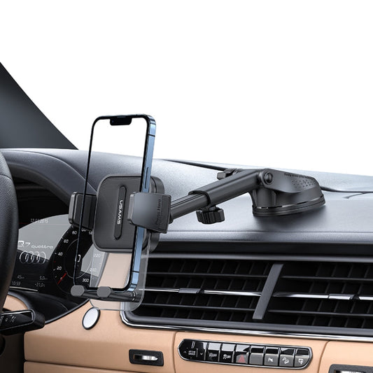 Support Rétractable Transparent de Console Centrale de Voiture USAMS US-ZJ072 (Noir)
