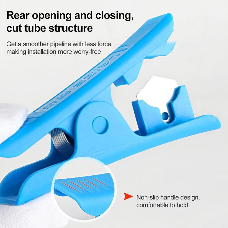 10pcs LAIZE Hose Cutter Nylon PE PU Pipe Tube Hose Clip Cutter