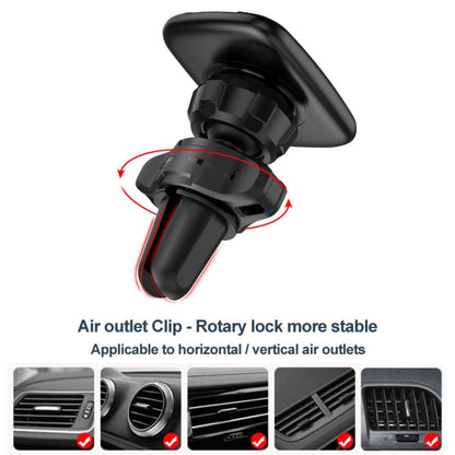 IMAK C5-F1 Magnetic Air Outlet Car Holder(Black)