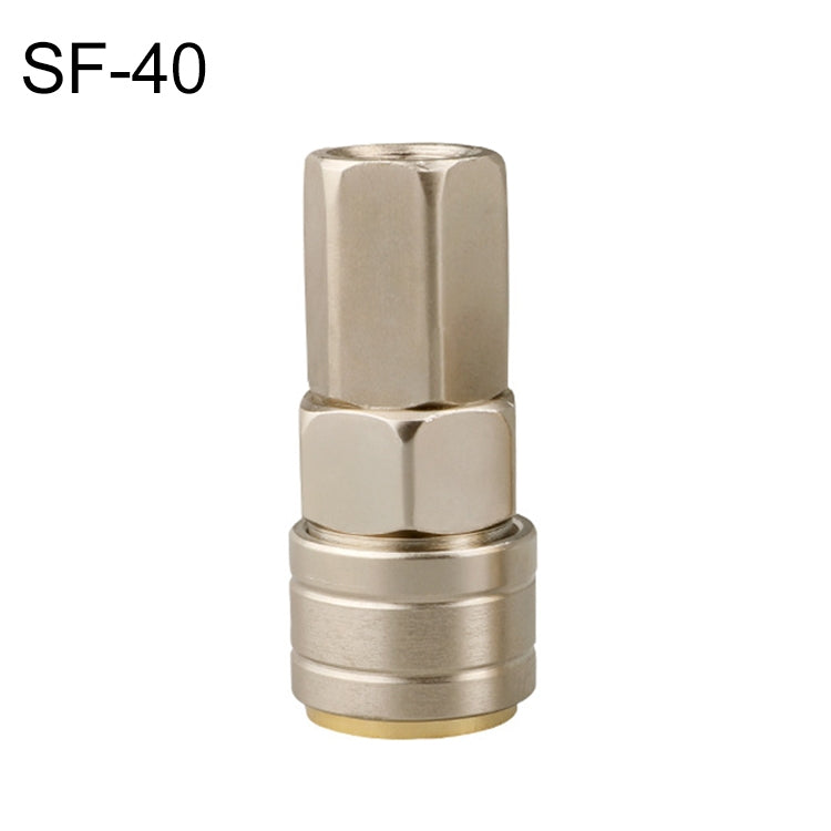LAIZE SF-40 10pcs Raccord rapide pneumatique autobloquant de type C