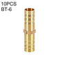 LAIZE 10pcs Pagoda Two way Pneumatic Components, Caliber:6mm