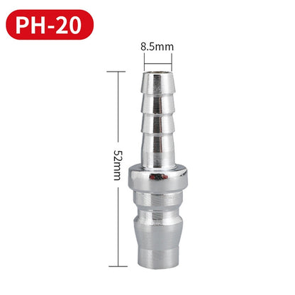 LAIZE PH-20 10pcs C-type Self-lock Air Tube Pneumatic Quick Fitting Connector