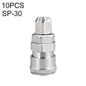 LAIZE SP-30 10pcs C-type Self-lock Air Tube Pneumatic Quick Fitting Connector