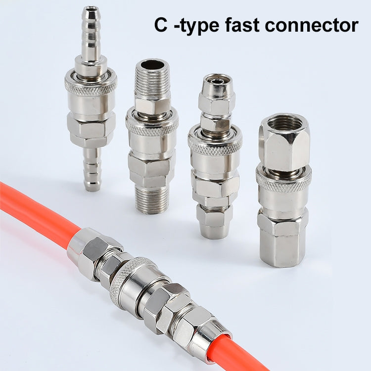 RACCORD PNEUMATIQUE RAPIDE LAIZE SP+PP-40 10pcs, TUBE À AIR À VERROUILLAGE AUTOMATIQUE DE TYPE C