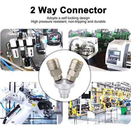 LAIZE Composants pneumatiques autobloquants bidirectionnels type C G1/2