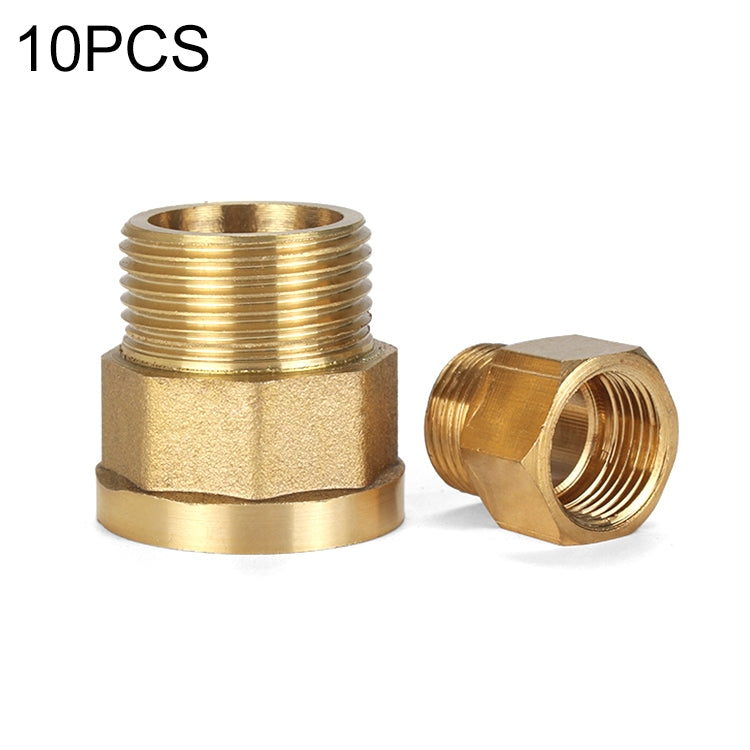 LAIZE 10pcs Réduction de diamètre Interne et Externe Filetage Interne Filetage Externe, Calibre : 1 Point