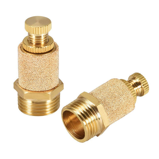 LAIZE Throttling Pneumatic Muffler, Caliber:1 Point