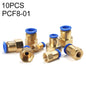 PCF8-01 LAIZE 10pcs Connecteur rapide pneumatique droit filetage femelle