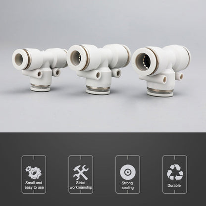 PE-16 LAIZE PE T-type Tee Pneumatic Quick Fitting Connector