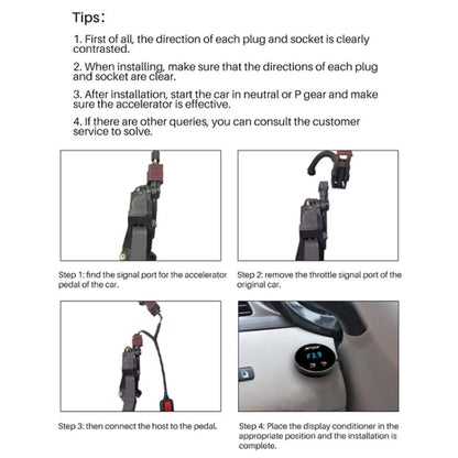 For Ford Explorer 2012- TROS CK Car Potent Booster Electronic Throttle Controller
