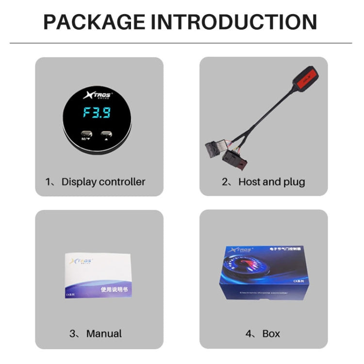 For Ford Focus 2011- TROS CK Car Potent Booster Electronic Throttle Controller