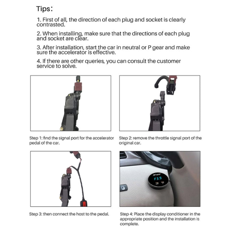 For Audi Q3 2011- TROS CK Car Potent Booster Electronic Throttle Controller