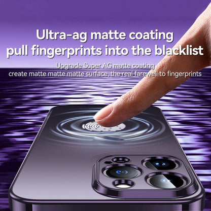 For iPhone 14 SULADA Electroplating Frosted All-inclusive TPU Phone Case(Silver)