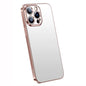 Pour iPhone 14 Pro Max Coque de téléphone en TPU dépoli électrolytique SULADA (Rose)
