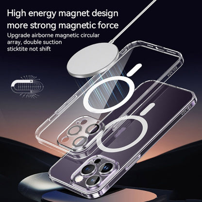 For iPhone 14 SULADA Jingpin Series All-inclusive Lens Electroplated TPU Phone Case(Transparent)