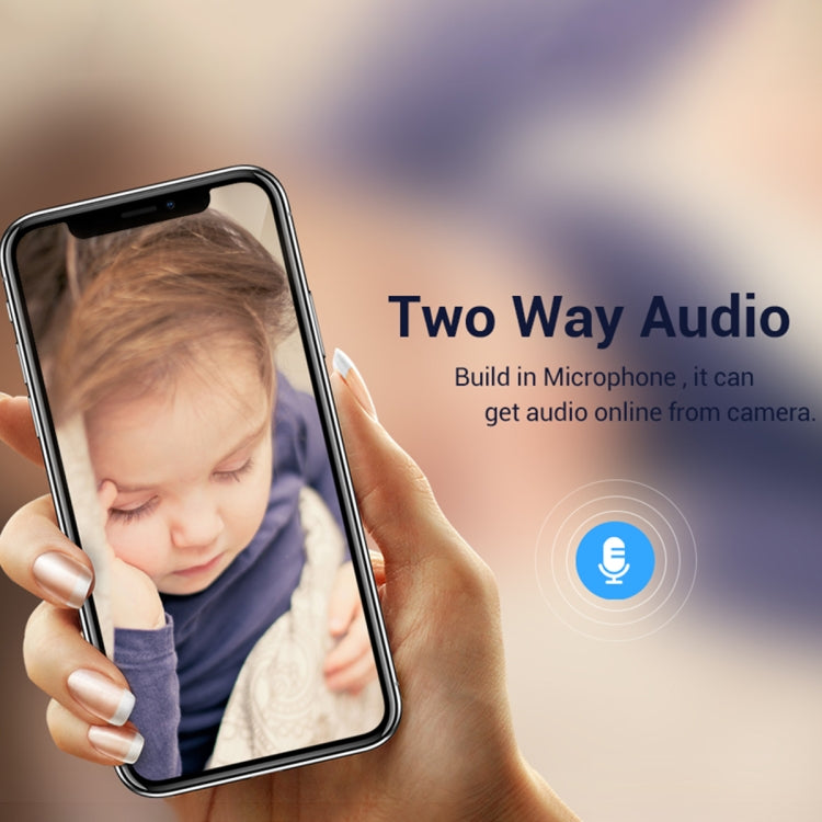 ESCAM PT211 Motion Detection & Tracking 2MP Sound Alarm Cloud Storage Two-way Audio Night Vision WiFi Camera, Plug Type:UK Plug