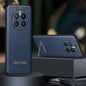 For Huawei Mate 50 Pro SULADA Invisible Bracket Leather Back Cover Phone Case(Blue)