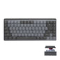 Logitech MX Mechanical Mini Wireless Bluetooth Dual Mode Keyboard with Logi Bolt USB Receiver(Red Axis)