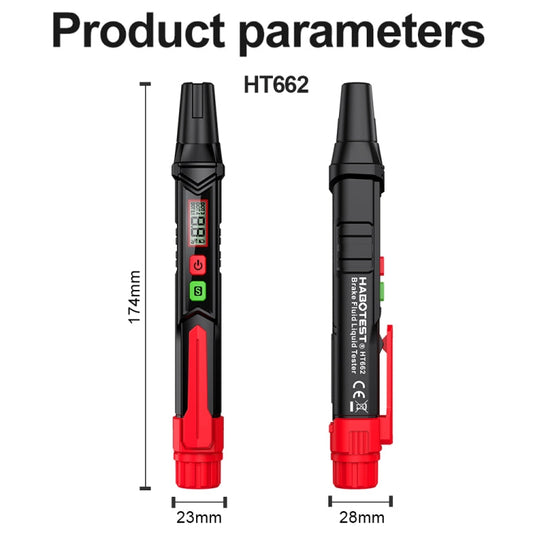Testeur de liquide de frein pour voiture et moto HABOTEST HT662