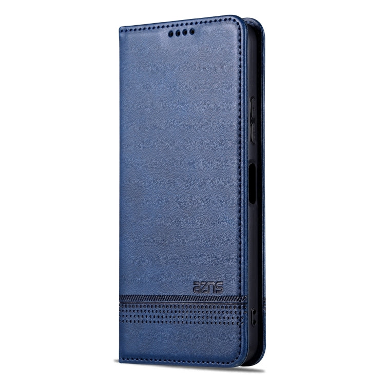 For Huawei Enjoy 50z AZNS Magnetic Calf Texture Flip Leather Phone Case(Dark Blue)