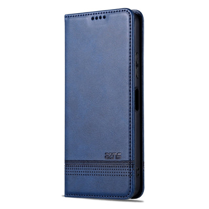 For Huawei Enjoy 50z AZNS Magnetic Calf Texture Flip Leather Phone Case(Dark Blue)