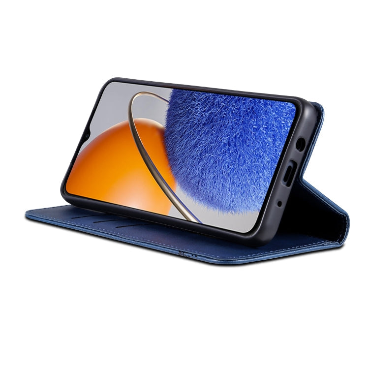 For Huawei Enjoy 50z AZNS Magnetic Calf Texture Flip Leather Phone Case(Dark Blue)