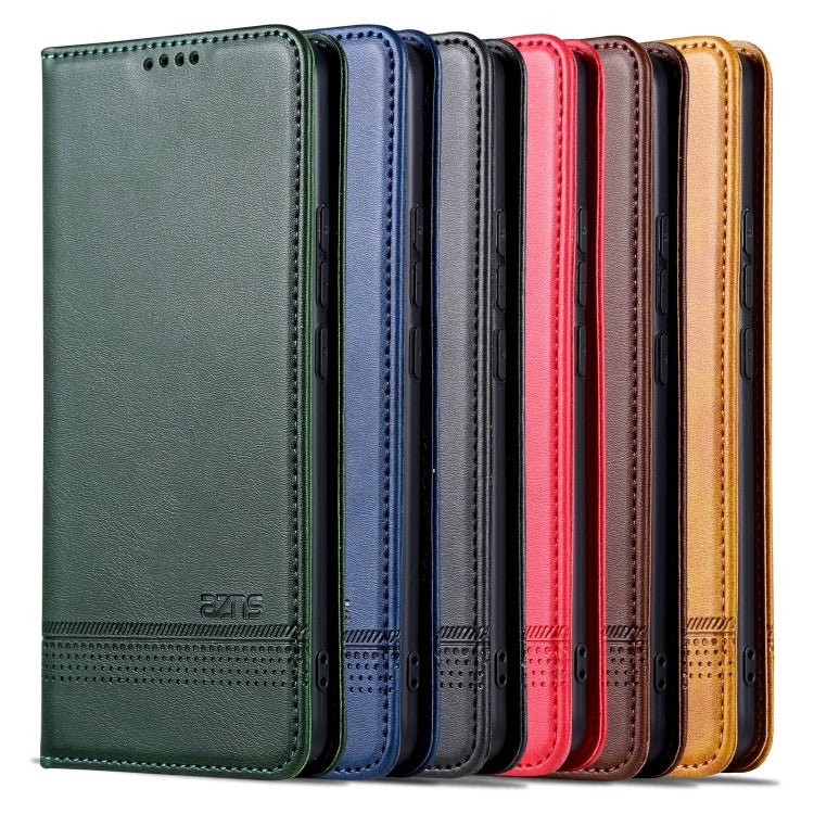 For Huawei Enjoy 50z AZNS Magnetic Calf Texture Flip Leather Phone Case(Dark Blue)