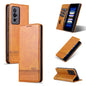 For Xiaomi Redmi K60 / K60 Pro AZNS Magnetic Calf Texture Flip Leather Phone Case(Light Brown)