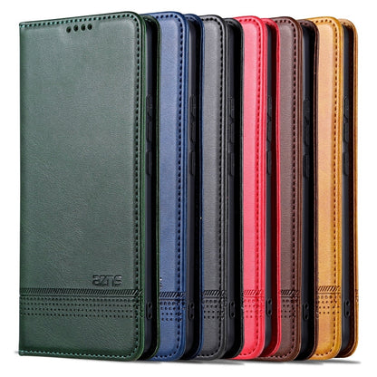 For Xiaomi Redmi K60 / K60 Pro AZNS Magnetic Calf Texture Flip Leather Phone Case(Light Brown)