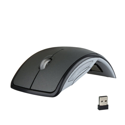 HXSJ ZD-01 1600DPI 2.4GHz Wireless Foldable Mouse(Grey)